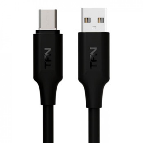 Кабель USB-Micro-USB, 3.0м. Цвет:черный (TFN,TFN-CMICUSB3MBK)