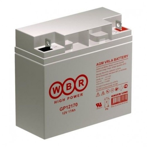 Аккумулятор WBR GP12170 (12V17А) 1 pcs (Код: УТ000014958)...
