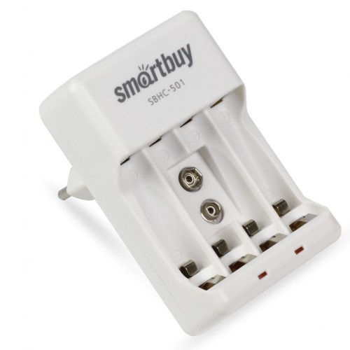 Зарядное устройство Smartbuy 501 (пустое,4 АА, ААА, 9V)