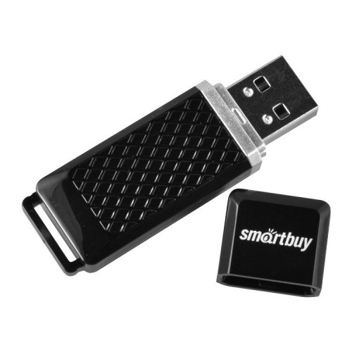 USB Flash накопитель Smartbuy Quartz 4GB чёрный