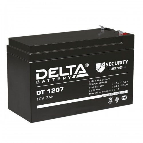 Аккумулятор DT 1207 Delta 1 pcs  (Код: УТ000003929)...