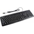 Клавиатура Гарнизон GK-100XL, проводная, классическая, USB, черный, кабель 2,0 м (GK-100XL) (Код: УТ000014728)