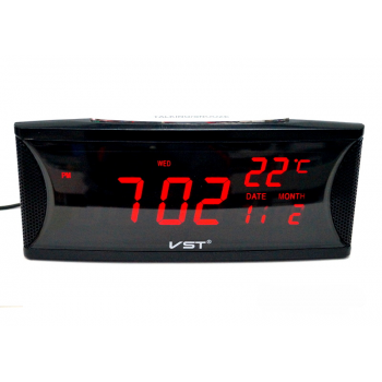 Электронные часы VST-719W/1 Цвет - Красный (Код: УТ000003247)