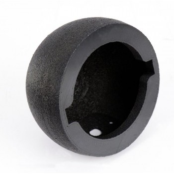 Накладка под рупор (пластик Р.61) Сфера с крепежем (черная) (Код: УТ000012970)