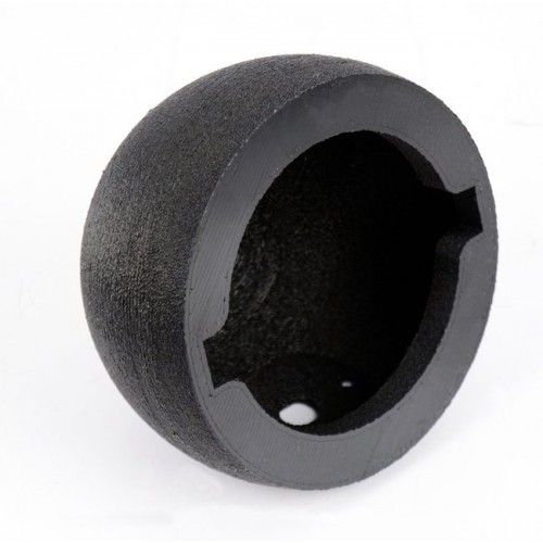 Накладка под рупор (пластик Р.61) Сфера с крепежем (черная) (Код:...