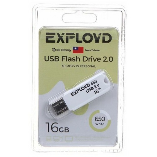 USB Flash накопитель Exployd 16GB 650  2.0 (Код: УТ000025287)