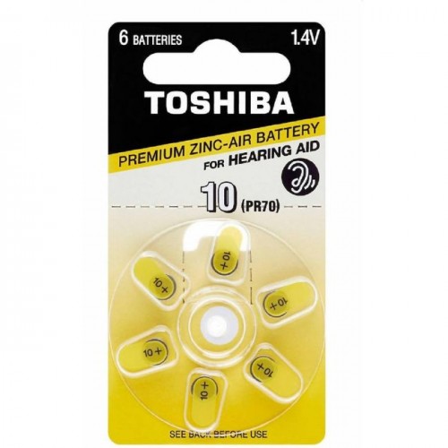 Элемент питания TOSHIBA ZA 10 6BL (6/60) (Код: УТ000039688)