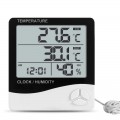 Термометр - гигрометр НТС-2 (Out/In, clock) (Код: УТ000003342)