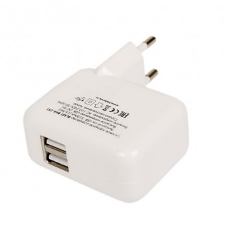 Зарядное устройство Blast BHA-231, 2 x USB, 3А, белый, блистер. (Код: УТ000004344)