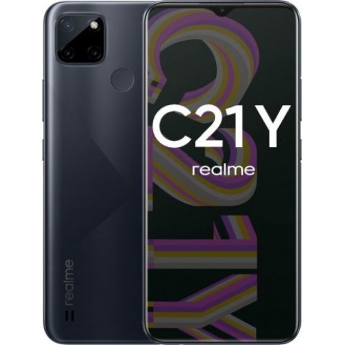 Смартфон Realme C21-Y 3Gb/32Gb Черный РСТ (Код: УТ000016220)...