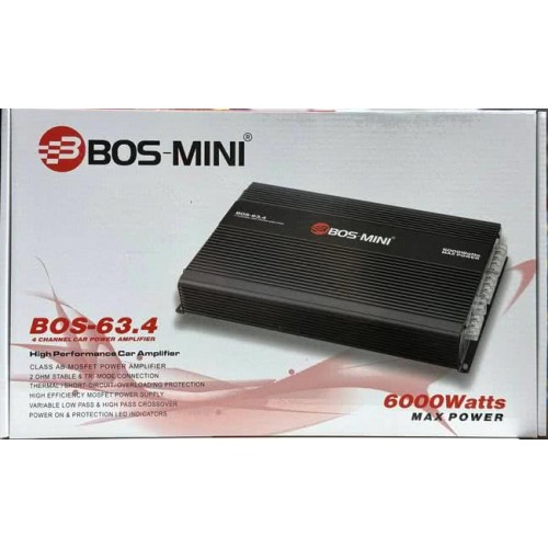 BOS MINI BOS-63.4 (4x80 Вт) (Код: УТ000040530)...