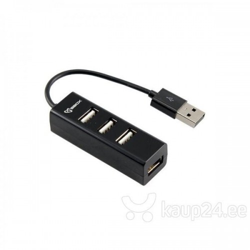 USB - Хаб H407 4USB black