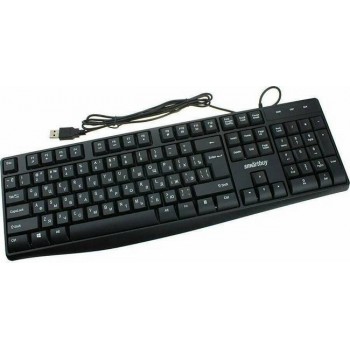 Клавиатура проводная мультимедийная Smartbuy ONE 207 USB черная (SBK-207US-K)/20 (1/20) (Код: УТ000033636)