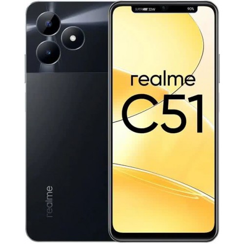 Смартфон Realme C51 4Gb/128Gb Черный РСТ (Код: УТ000037344)...