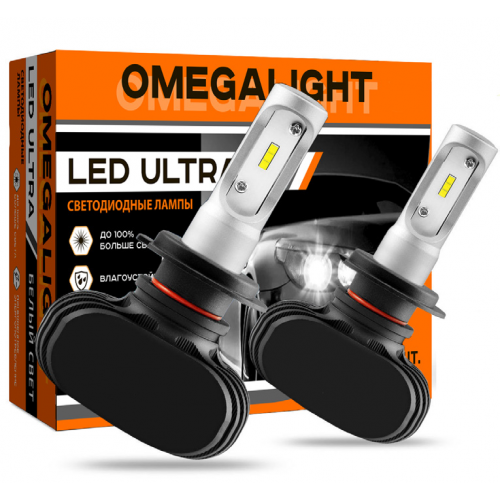 LED лампы головного света Omegalight Ultra H7 (Код: 00000004328)...