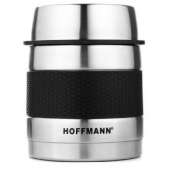 Термос Hoffmann НМ 21112, ланч бокс, 1,0л, черный (для еды) (Код: УТ000019931)