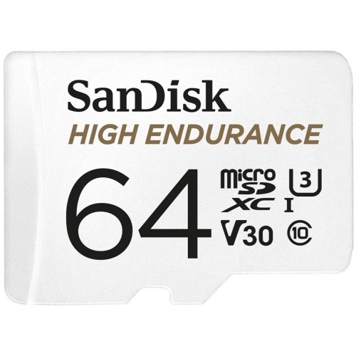 Карта памяти SanDisk 64GB Class 10 High Endurance Video Monitorin