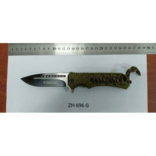 Нож складной ZH696G Арми Грин Smith Wesson  (Код: УТ000039316)...
