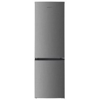 Холодильник Kraft KF-NF292X серебристый, размораживание: No Frost, высота - 185 (Код: УТ000031379)