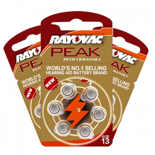 Элемент питания Ray-O-Vac PEAK 312 6BL (6/60/300) (цена за 1 шт (...