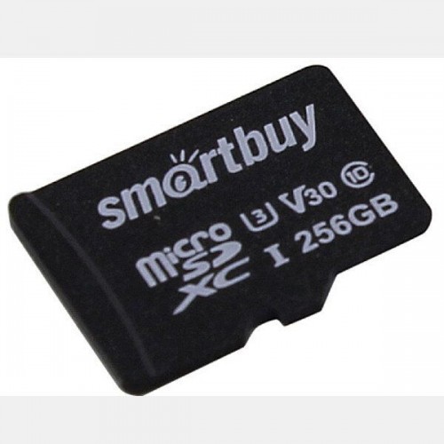 Карта памяти Smartbay 256 Гб MicroSDXC Class 10 UHS-I + SD адапте