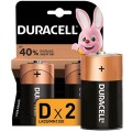 Элемент питания Duracell LR20 BL2 20 pcs Basic (2/20) (цена за 1 шт (не блистер) (Код: УТ000005041)