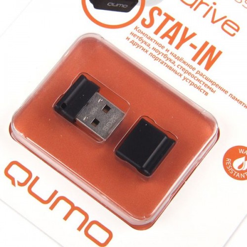 USB Flash накопитель Qumo Nano 32GB Nano чёрный (Код: УТ000006923...
