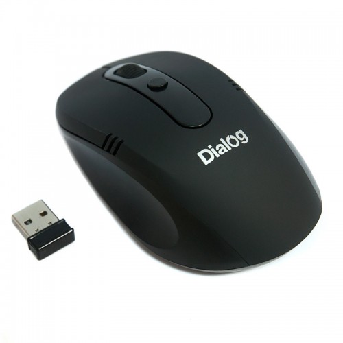 Мышь Dialog Pointer MROP-03U, черная, USB, беспроводная, RF 2.4G,