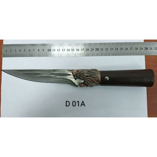 Нож с фиксированным клинком D01A (30  см) (Код: УТ000039326)