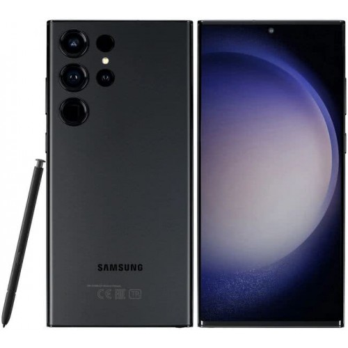 Смартфон Samsung Galaxy S23 Ultra 12Gb/256Gb Черный (Код: УТ00003