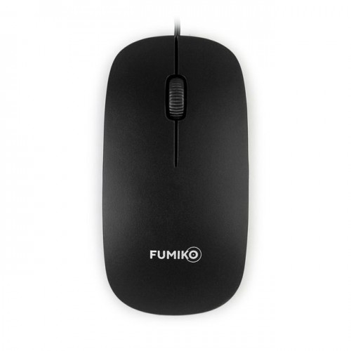 Мышь проводная FUMIKO MYSTIC черная (Код: УТ000039605)