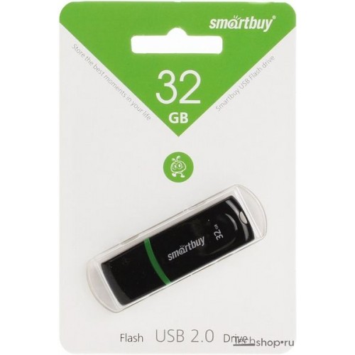 USB Flash накопитель Smartbuy Clue 32GB LM05 чёрный