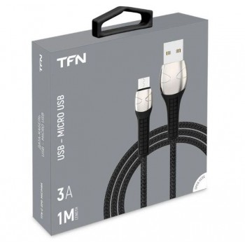 Кабель TFN USB-Micro-USB, 1.0м. Цвет:белый (FN-CMICUSB1MWH) (Код: УТ000018775)
