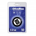 USB Flash накопитель OltraMax 16GB 50 чёрный (Код: УТ000002447)