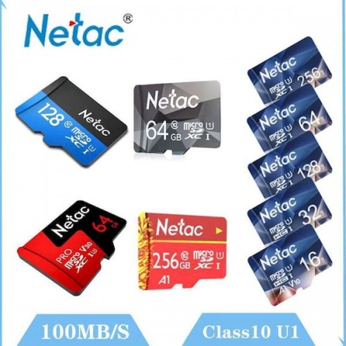 Карта памяти Netac P500 MicroSD 128GB P500 Standard U1/Class 10 (