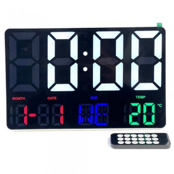 Электронные часы DS X0717 (белый+красный+синий+зеленый)  (Код: УТ000018941)