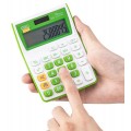 Калькулятор настольный Deli E1122/GRN зеленый 12-разр. (Код: УТ000007677)