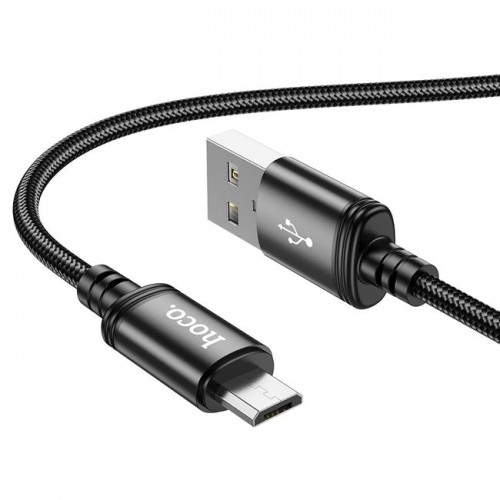 Кабель USB Hoco X89  Micro 1000mm (black) (Код: УТ000036941)