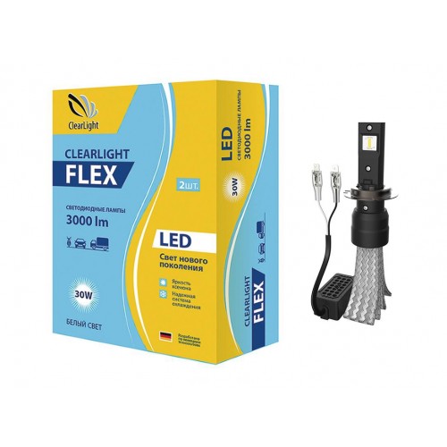 LED лампы головного света Clearlight Flex H1 (CSP) Гибкий кулер (