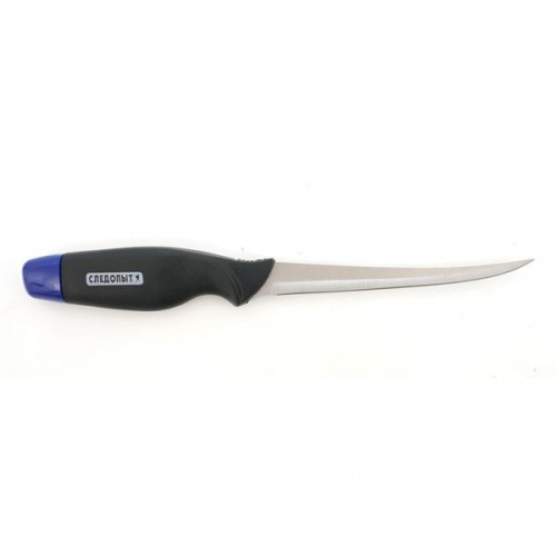 Нож разделочный "Следопыт" филейный, прорезиненная ручк
