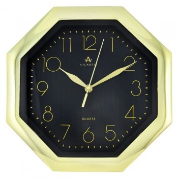 Часы настенные Atlantis TLD-6019 black dial (Код: УТ000039025)