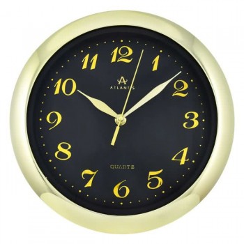 Часы настенные Atlantis TLD-6020 black dial (Код: УТ000039028)