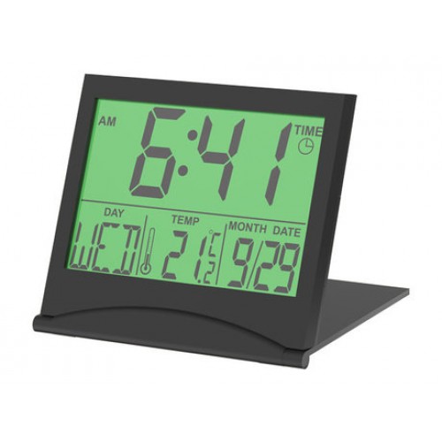 Электронные часы-будильник Ritmix CAT-042 White,встр.терм,кн.упр.