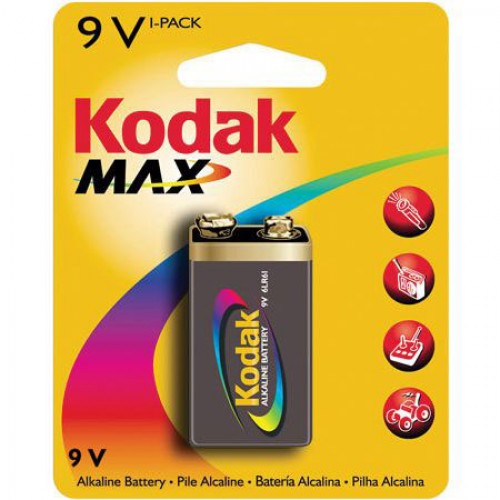 Элемент питания Kodak MAX 6LR61 1BL (K9V-1) (10/200) (Код: УТ0000...