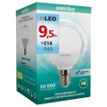 Лампа светодиодная Smartbuy G45 9,5Вт 4000K E27 10 pcs (глоб, нейтральный свет) (1/10) (Код: УТ000013644)