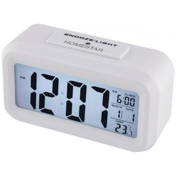 Часы электронные HOMESTAR HS-0110 белые (Код: УТ000029222)
