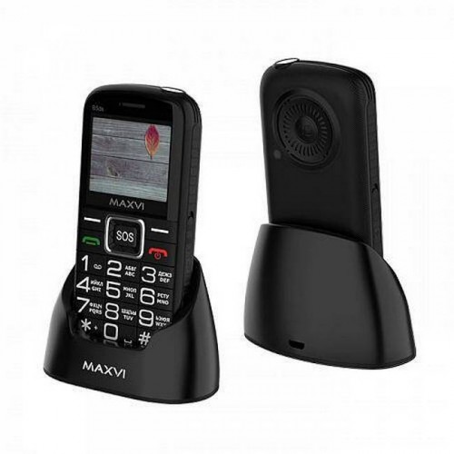 Мобильный телефон Maxvi B5ds 32Mb/32Mb Черный РСТ (Код: УТ0000337...