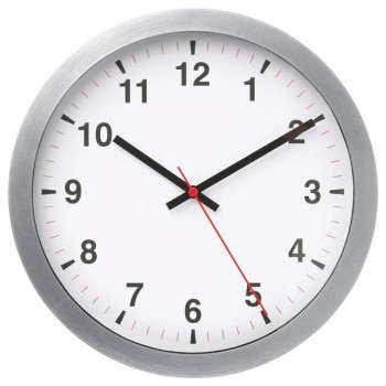 Часы настенные Бюрократ WALLC-S90P D29см черный (Код: УТ000006992)