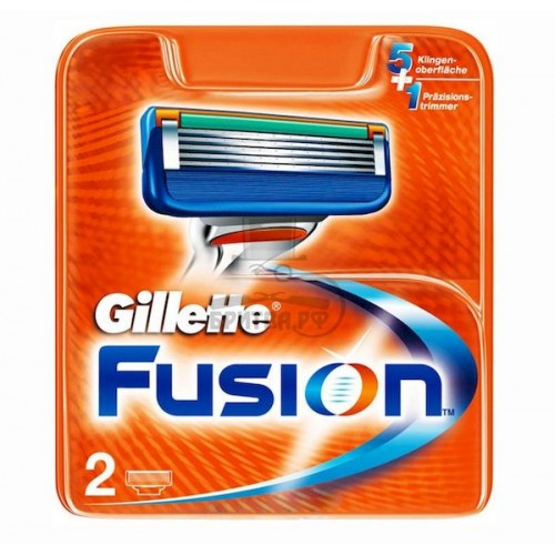 Сменные кассеты Gillette "FUSION" "2" Origina...