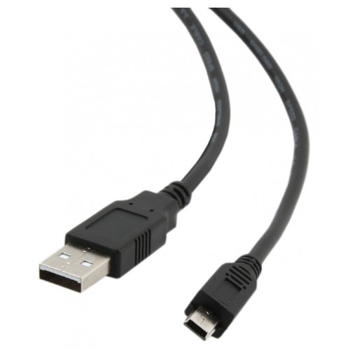 Кабель Mirex USB 2.0 AM-miniBM, двойной экран, 1,8м. (Код: УТ0000...